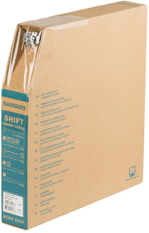 Shimano Câble De Vitesses Optislick - 50 Pièces 1 Shimano Câble De Vitesses Optislick - 50 Pièces