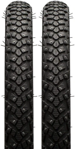 Schwalbe Set De 2 Pneus Rigides Cloutés Marathon Winter Plus 24" -Magasin De Pièces De Vélo 271211