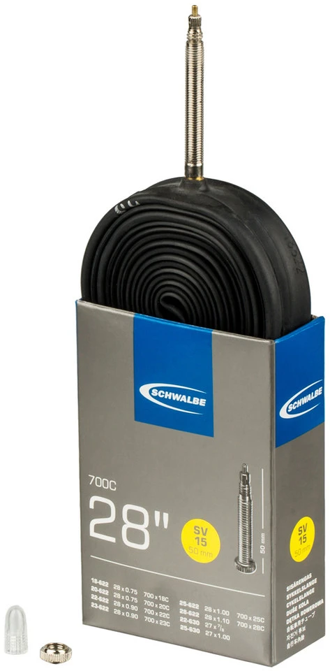 Schwalbe Chambre à Air 15 Pour 28" 1 Schwalbe Chambre à Air 15 Pour 28"