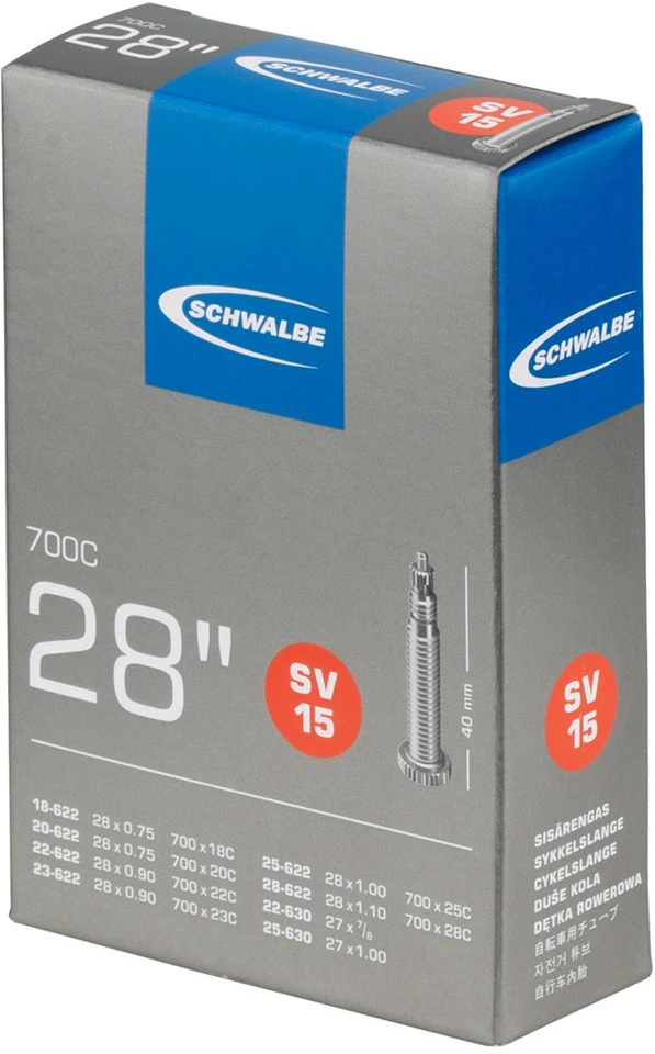 Schwalbe Chambre à Air 15 Pour 28" 5 Schwalbe Chambre à Air 15 Pour 28" – Image 5