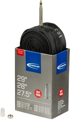 Schwalbe Chambre à Air 19A Extralight Pour 27,5" / 28" / 29" - 5 Pièces 5 Schwalbe Chambre à Air 19A Extralight Pour 27,5" / 28" / 29" - 5 Pièces -Magasin De Pièces De Vélo 272359