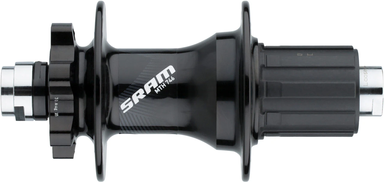 SRAM Moyeu Arrière 746 Disque 6 Trous 1 SRAM Moyeu Arrière 746 Disque 6 Trous