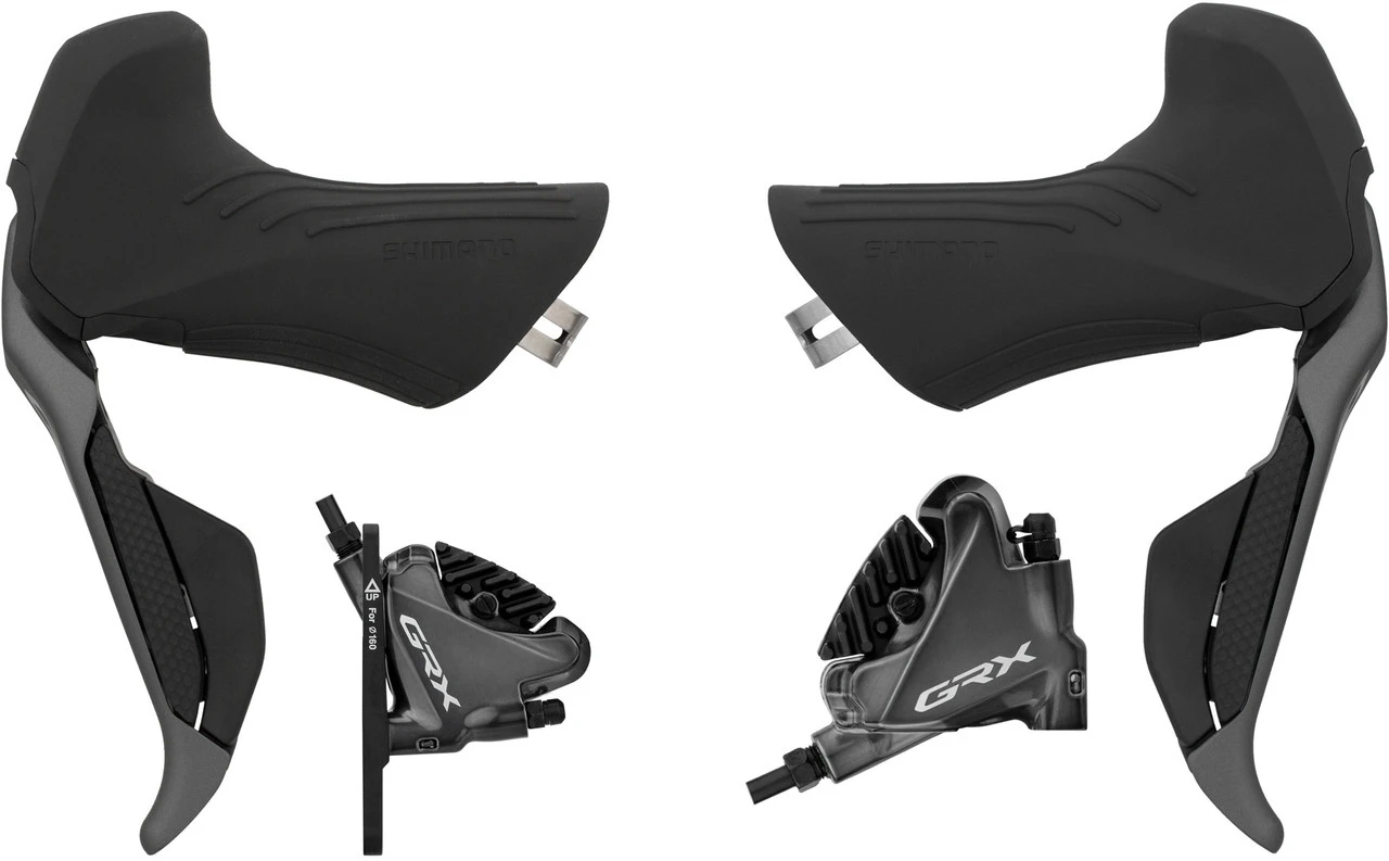 Shimano Set De Freins à Disque Av+arr GRX BR-RX810 + Di2 ST-RX815 1 Shimano Set De Freins à Disque Av+arr GRX BR-RX810 + Di2 ST-RX815