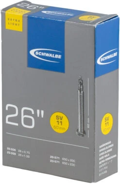 Schwalbe Chambre à Air 11 Extralight Pour 26" -Magasin De Pièces De Vélo 321579