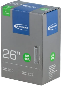 Schwalbe Chambre à Air 14A XXLight Pour 26" 5 Schwalbe Chambre à Air 14A XXLight Pour 26" -Magasin De Pièces De Vélo 321590