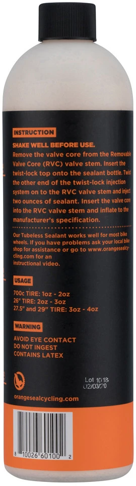 Orange-seal Fluide D'Étanchéité Regular Sealant 3 Orange-seal Fluide D'Étanchéité Regular Sealant – Image 3