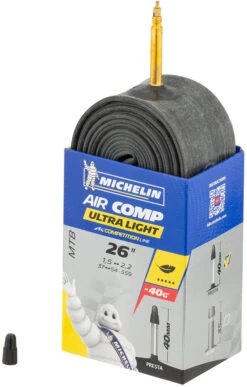 Michelin Chambre à Air C4 Aircomp Ultra-Light VTT Pour 26" -Magasin De Pièces De Vélo 347799