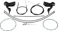 Shimano Set Leviers De Frein/Vitesses Av+arr Tiagra STI ST-4700/4703 2/3/10vit -Magasin De Pièces De Vélo 355757