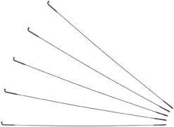 Sapim Rayons CX-Ray J-Bend + Écrous - 5 Pièces