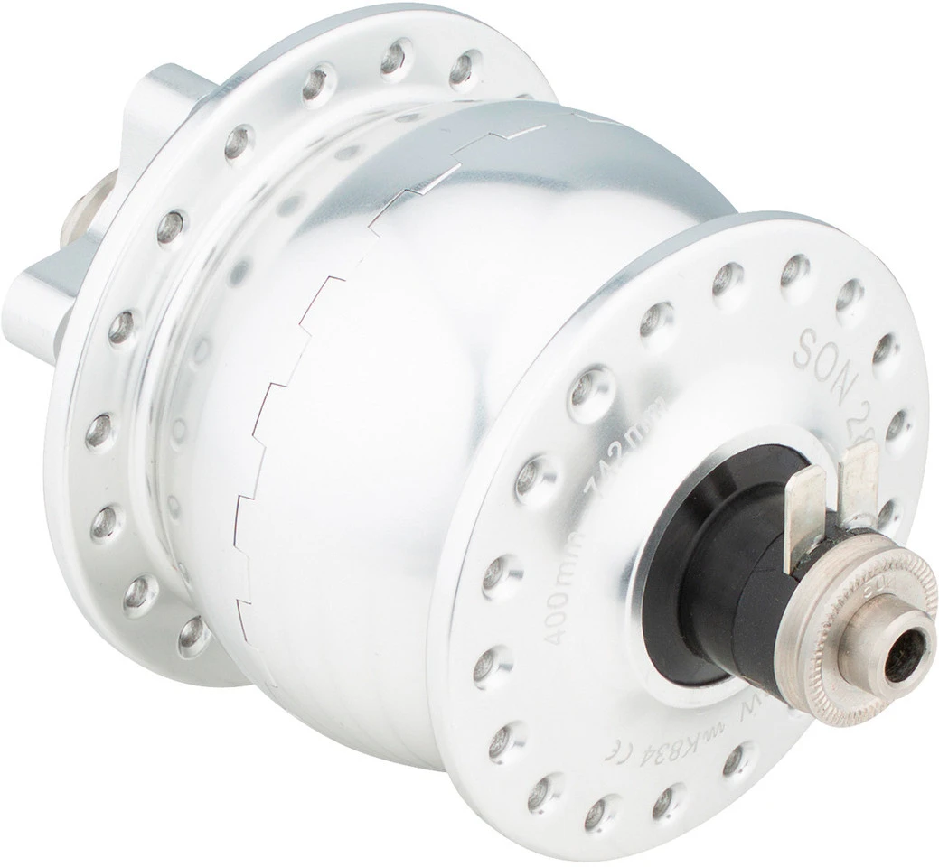 Moyeu à Dynamo 28 Disc 6 Trous 3 Moyeu à Dynamo 28 Disc 6 Trous – Image 3