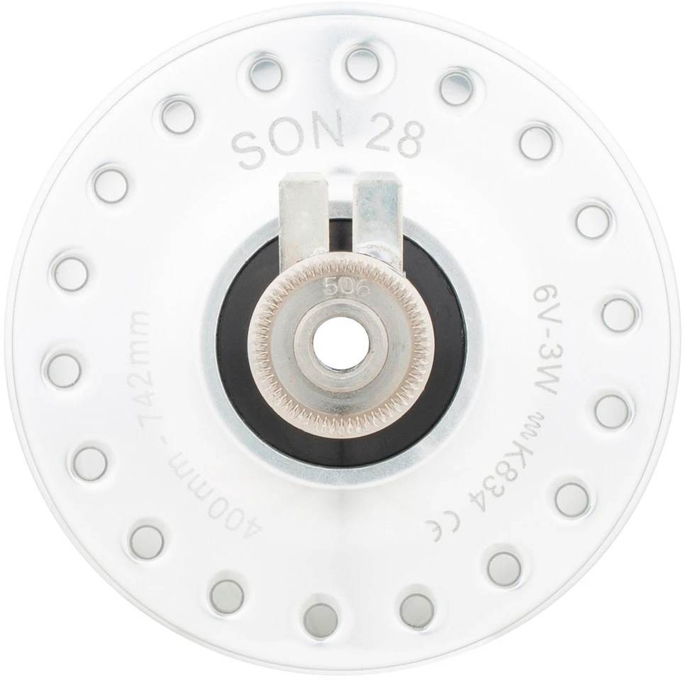 Moyeu à Dynamo 28 Disc 6 Trous 5 Moyeu à Dynamo 28 Disc 6 Trous – Image 5