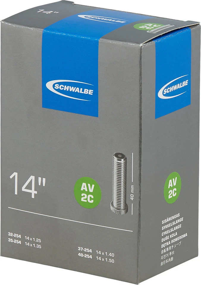 Schwalbe Chambre à Air 2C Pour 14" 2 Schwalbe Chambre à Air 2C Pour 14" – Image 2