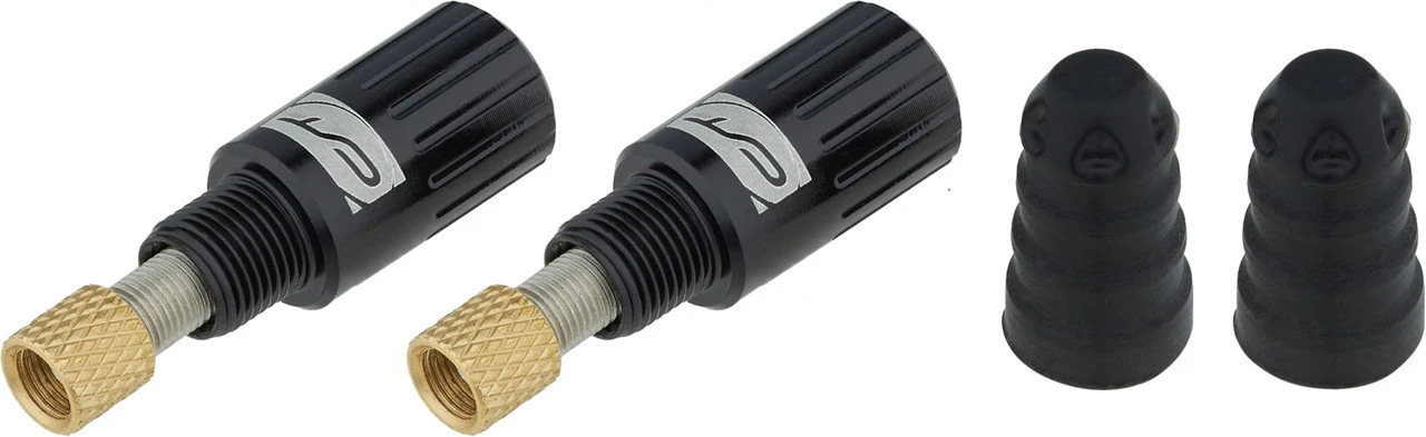 Contec Adaptateur De Valve FastAir TL Road Pour Installation Tubeless - 2 Pcs 1 Contec Adaptateur De Valve FastAir TL Road Pour Installation Tubeless - 2 Pcs