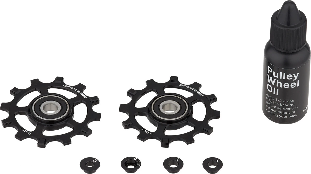CERAMICSPEED Galets De Dérailleur SRAM AXS XPLR 12 Vitesses 2 CERAMICSPEED Galets De Dérailleur SRAM AXS XPLR 12 Vitesses – Image 2