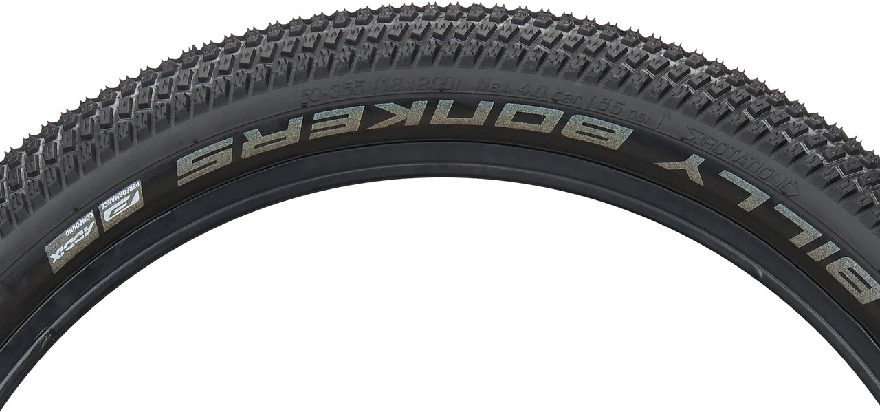 Schwalbe Pneu Souple Billy Bonkers Performance ADDIX 18" 3 Schwalbe Pneu Souple Billy Bonkers Performance ADDIX 18" – Image 3