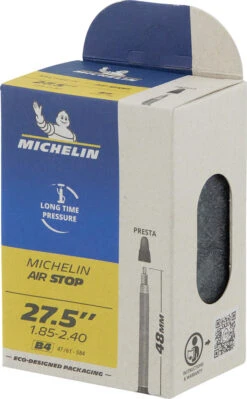 Michelin Chambre à Air B4 Airstop Pour 27,5" -Magasin De Pièces De Vélo 477155