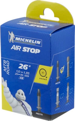 Michelin Chambre à Air C2 Airstop VTT Road Pour 26" -Magasin De Pièces De Vélo 477170