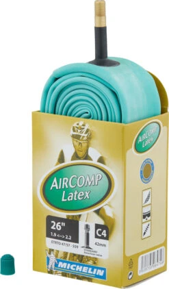 Michelin Chambre à Air Schlauch C4 Aircomp Latex VTT Pour 26" -Magasin De Pièces De Vélo 477177